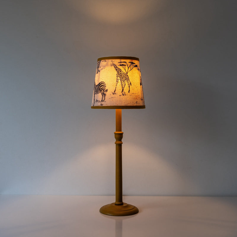 Double Sided Empire Lampshade- African Stripe