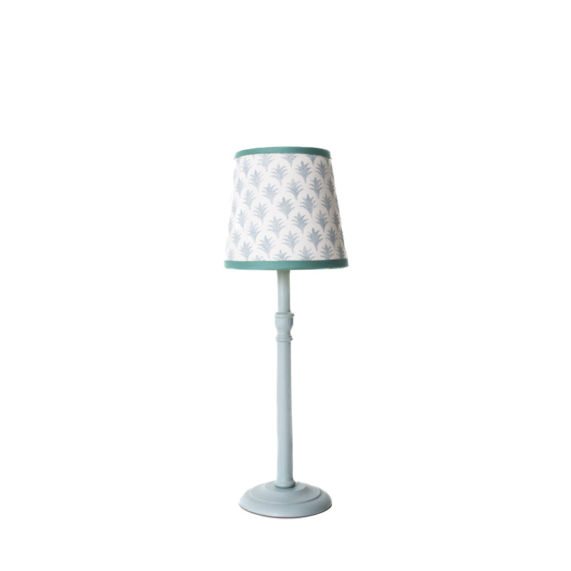 Arran Candlestick Lamp Base- Sky Blue