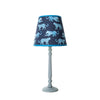 Gairloch Fluted Lamp Base- Sky Blue