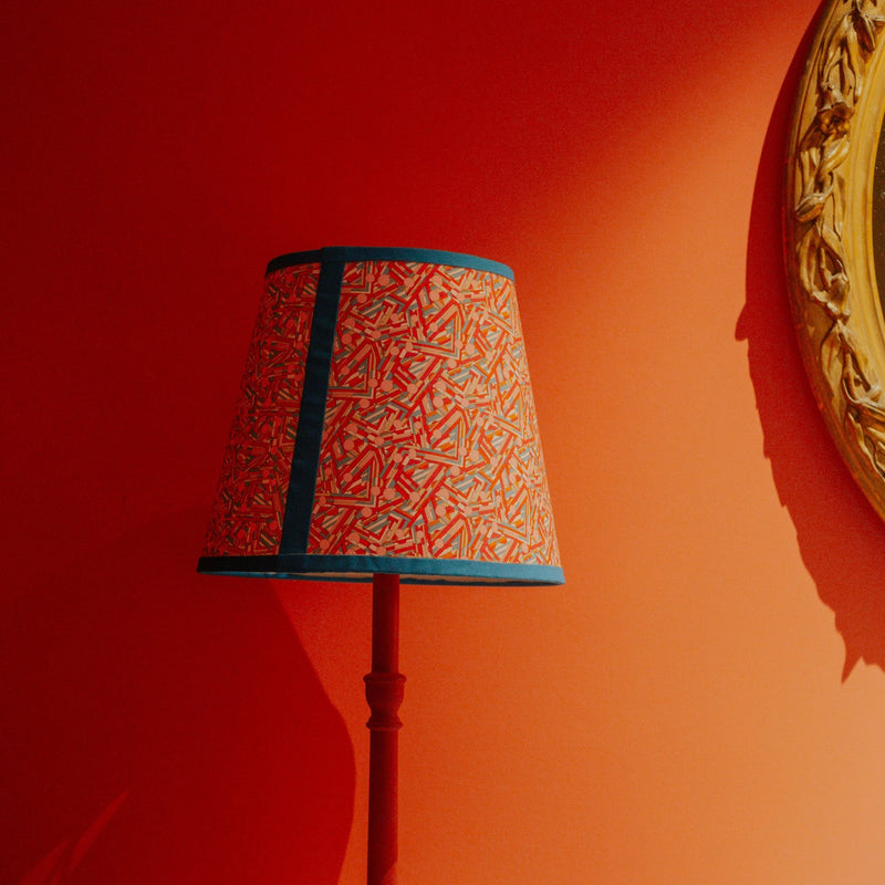 Single Sided Empire Lampshade - Liberty Red Buttercup