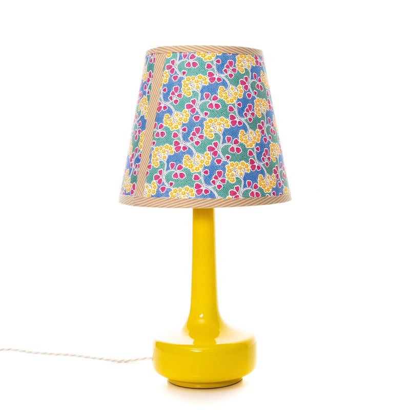 Double Sided Empire Lampshade - Liberty Primula Point Green