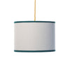 Double Sided Drum Lampshade - Liberty Pipers Peacock