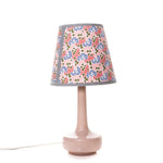 Ceramic Bell Bottomed Lamp Base - Pink